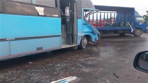 52 مصابًا.. الصور الأولى لموقع التصادم المروع في الإسكندرية