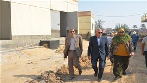 محافظ القليوبية يتفقد محطتي معالجة القشيش ومنشأة الكرام 