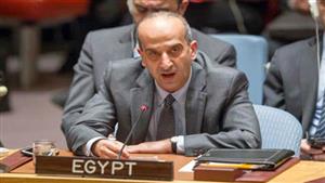 ممثل مصر بمجلس الأمن: وقف بعض الدول تمويلها للأونروا مساواة بين الجاني والضحية