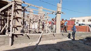 صور.. إزالة 11 حالة بناء مخالف في 6 أحياء بالإسكندرية