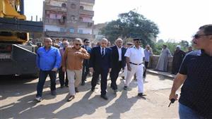 قرارات عاجلة بشأن المنزل المنكوب في سوهاج - صور