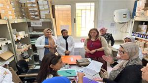 وكيل صحة الإسكندرية تتفقد الوحدات والمراكز الطبية في العامرية (صور)