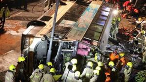 مقتل وإصابة 42 شخصًا في حادث مروري بجنوب إيران