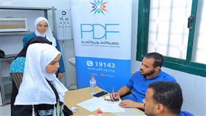 بالصور.. توقيع الكشف الطبي وصرف العلاج بالمجان لـ 615 مواطنًا في أسوان