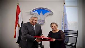 يستهدف توعية الشباب الجامعي.. بروتوكول تعاون بين القومي لحقوق الإنسان وجامعة الجيزة