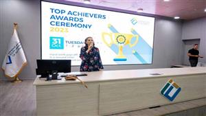 صور.. جامعة مصر للمعلوماتية تكرم طلابها المتفوقين أكاديميا ورياضيا