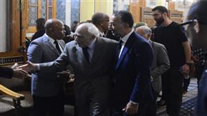  30 صورة ترصد مراسم عزاء والدة سلوى محمد علي (صور) 