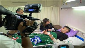 حلقة خاصة من شمال سيناء.. إيمان الحصري تلتقي مصابي حرب غزة على dmc - صور