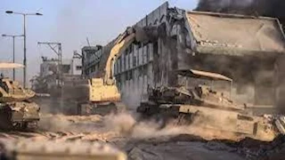 جرافات الاحتلال تهدم خزان مياه في الأغوار الشمالية