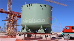 خاص.. أول صور لـ"مصيدة" قلب المفاعل الثاني طويلة الأجل بمحطة الضبعة 