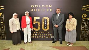 وحدة السمعيات بقسم الأنف واالأذن والحنجرة بطب عين شمس تحتفل باليوبيل الذهبي 