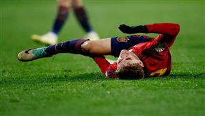 نادي برشلونة يعلن إصابة جافي بقطع في الرباط الصليبي