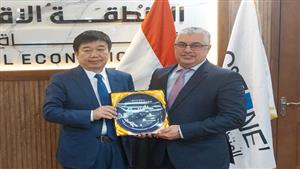 اقتصادية قناة السويس تستقبل وفد شركة Sailun الصينية لإطارات السيارات