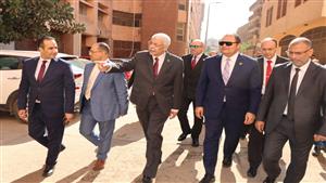 جولة لرئيس هيئة "الرقابة الصحية" بمعهد الكبد بالمنوفية ومستشفى الأورام