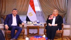 نيفين القباج تستقبل المفوض العام لوكالة الأونروا لبحث نفاذ المساعدات الإنسانية لغزة