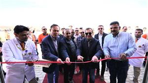 الملا يتفقد مواقع عمل شركة مناجم النوبة للبحث عن الذهب بالصحراء الشرقية