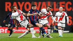 برشلونة يواصل التعثر في الدوري ويتعادل مع رايو فاييكانو