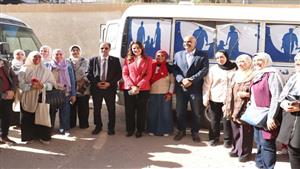 الأدوية مجانًا.. "الجيزة" تنظم قافلة طبية وتنموية بروضة السودان