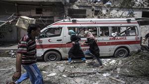 حماس: قصف المستشفيات يشير لتعمد الاحتلال استهداف القطاع الطبي