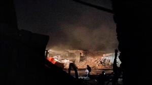 مصدر أمني: إصابة رجل باختناق في جحيم مصنع مراتب بالبدرشين