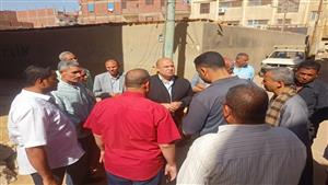 "نائب الجيزة" يتابع أعمال التشطيبات النهائية استعدادًا لتشغيل السوق الحضاري الجديد