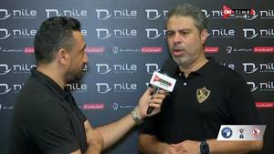 "الدنيا كانت صعبة".. أول تعليق من مدرب الزمالك الجديد بعد التأهل لنهائي كأس مصر