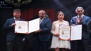 تكريم أعضاء لجان تحكيم مسابقات مهرجان شرم الشيخ للمسرح الشبابي في ختام دورته الثامنة