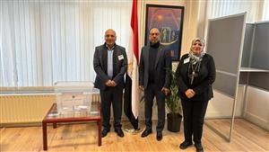 انطلاق عملية تصويت المصريين في الانتخابات الرئاسية بهولندا - صور