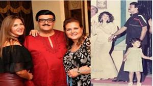 دنيا سمير غانم تستعين بصورة نادرة لها مع والديها وتدعو لهما