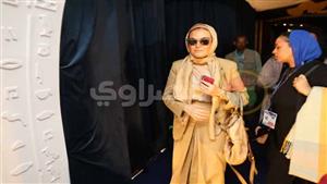 سحر نصر تدلي بصوتها في الانتخابات الرئاسية 2024.. صور