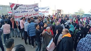 بالزغاريد.. مسيرة لدعم السيسي في الانتخابات الرئاسية بكفر الشيخ 