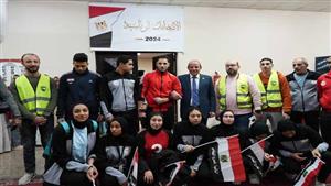 بطريقة برايل.. شاهد كيف شارك منتخب المكفوفين فى التصويت بالانتخابات الرئاسية (صور)