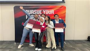 طلاب الإسكندرية يحصدون المركز الأول بمشاريع التخرج في جامعة لويفيل الأمريكية - صور