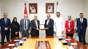 رئيسا الجامعة البريطانية والشارقة يبحثان التعاون المشترك والتبادل الطلابي