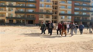 سكن لكل المصريين.. رئيس جهاز 6 أكتوبر يتفقد شقق متوسطى الدخل ومشروع جنة