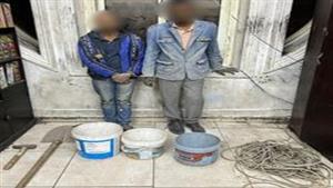 حفرة بعمق 6 أمتار.. ضبط متهمين بالتنقيب عن الأثار بالقاهرة