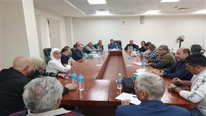 رئيس جهاز العبور يبحث مقترحات وطلبات سكان الحي السابع