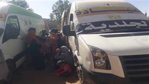 الفحص والعلاج بالمجان.. قوافل طبية في قرى حياة كريمة بأسوان - فيديو وصور