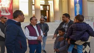 محافظ الإسكندرية يتفقد استعدادات استقبال العام الجديد- صور