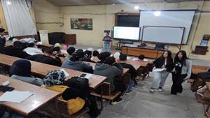 "انزل..شارك".. ندوات لتوعية طلاب جامعة الإسكندرية- صور