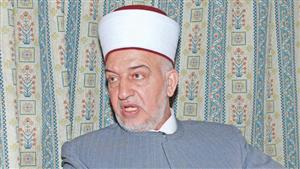 المفتي وأسامة الأزهري ينعيان الخطيب السابق للمسجد الأقصى السابق 