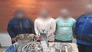 حُفرة وأدوات تنقيب.. ضبط 4 أشخاص يبحثون عن آثار أسفل منزل بالقاهرة