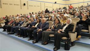 ندوة تثقيفية لطلاب جامعة الجلالة بعنوان "نعم للمشاركة.. لا للشائعات.. خليك إيجابي"