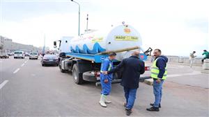 186 سيارة بالمناطق الساخنة.. رئيس صرف الإسكندرية يتفقد استعدادات التعامل مع الأمطار -صور