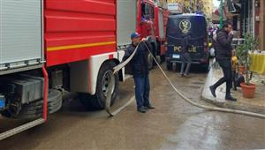 حريق يلتهم مطبخ شقة بجوار مستشفى الأطفال بالعجوزة 