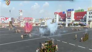 القوات المسلحة تنظم زيارة للقيادات الشبابية الإعلامية إلى مقر الأكاديمية العسكرية 