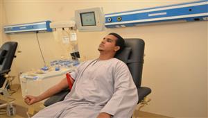 صور.. أهالي قرية في الأقصر ينظمون حملة تبرع بالدم لصالح مرضى الأورام