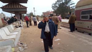 توقف حركة القطارات في كفر الشيخ بسبب عطل فني