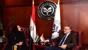 رئيس هيئة الاستثمار يبحث مع سفيرة الإمارات التعاون في أفريقيا