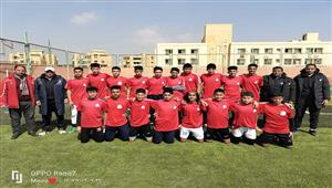 صور.. فريق كرة القدم للمرحلة الإعدادية في الغربية يفوز ببطولة الجمهورية 
